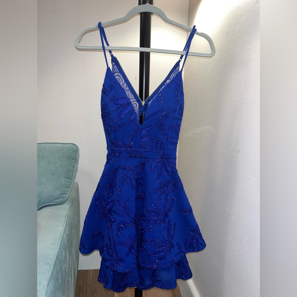 Honey and Rosie Size small Homecoming dress Royal blue